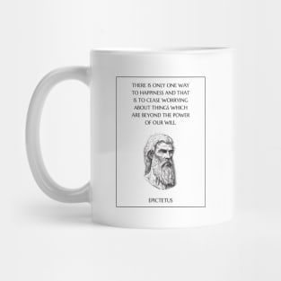 Epictetus Stoic Philosophy Mug